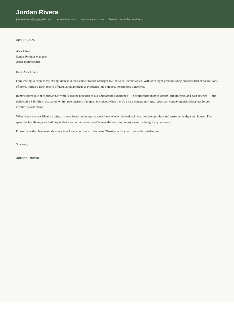 Kindheart Letter preview