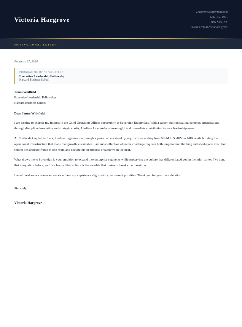 Clinical Pharmacist motivational letter — Axiom Motivation