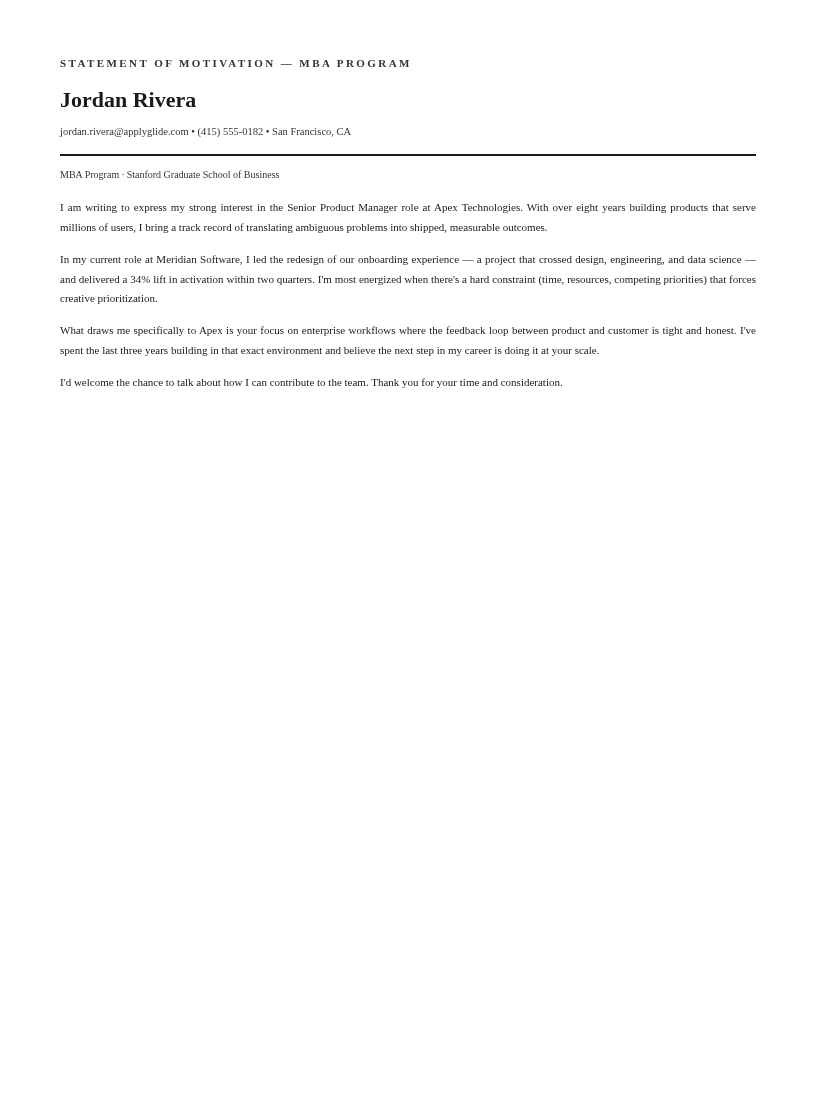 Chambers Motivation preview