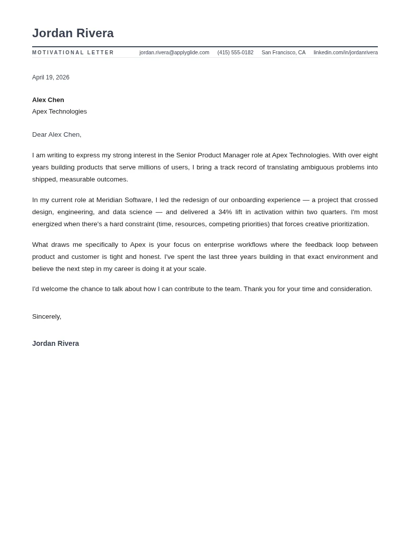 Irving Motivation preview