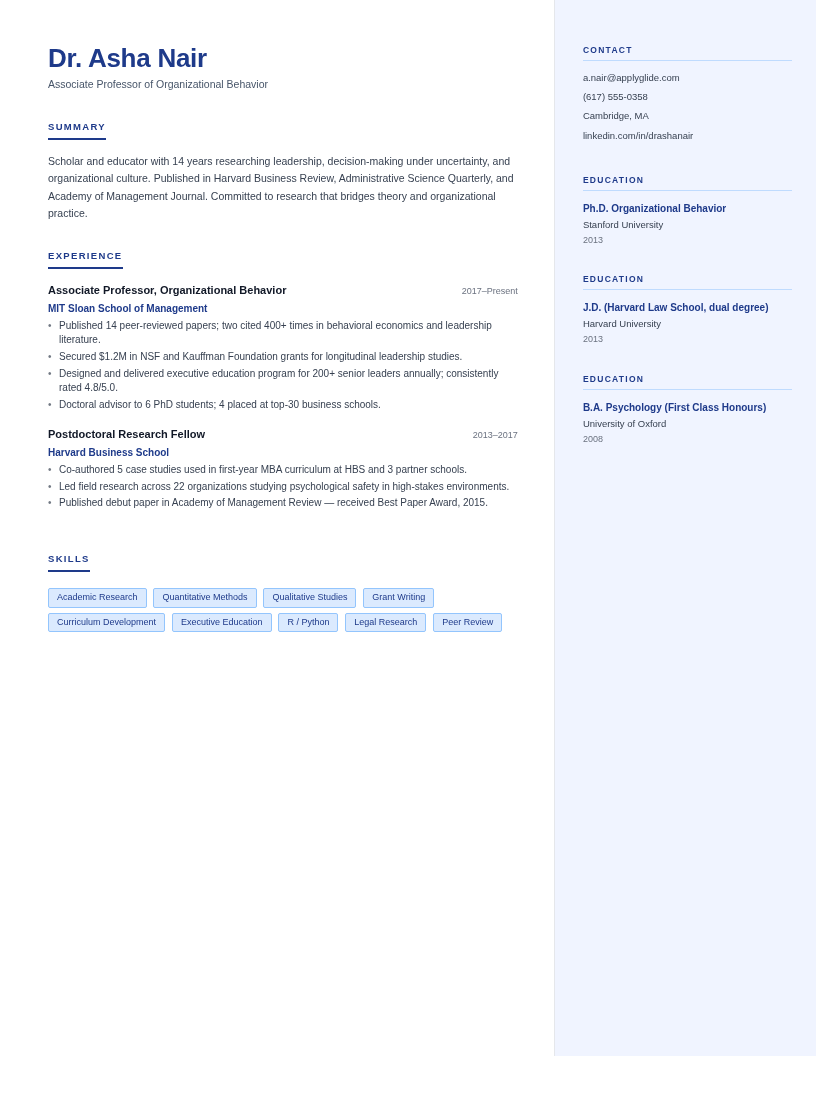 Crest resume template preview