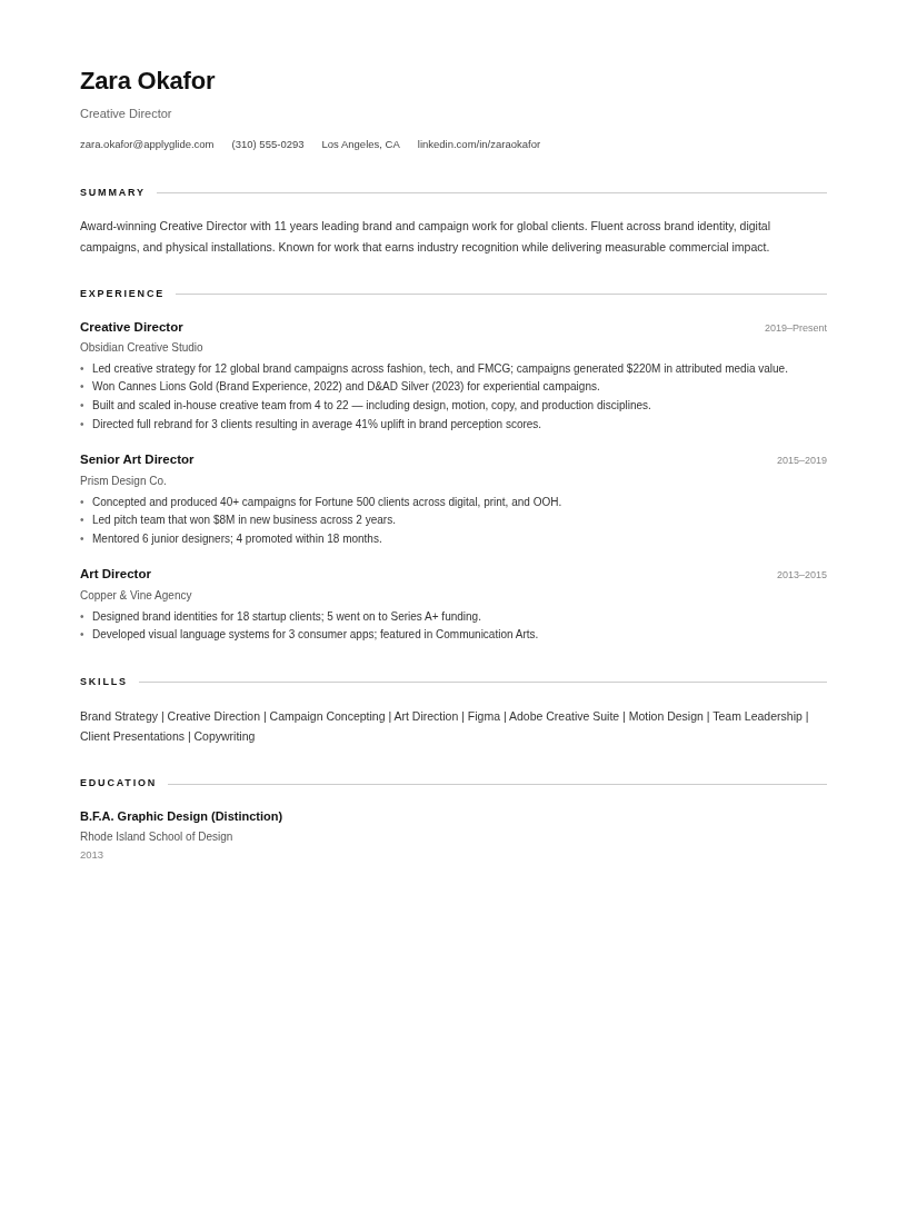 Drift resume template preview