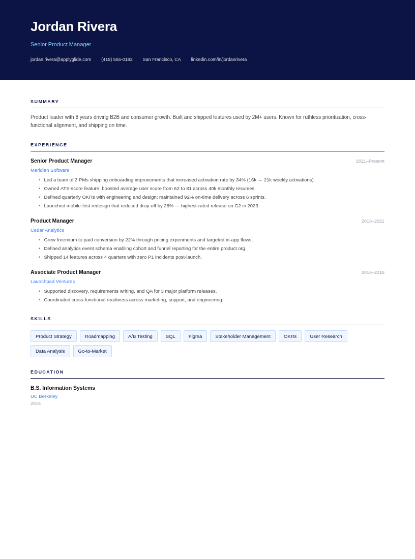 Hamburg resume template preview