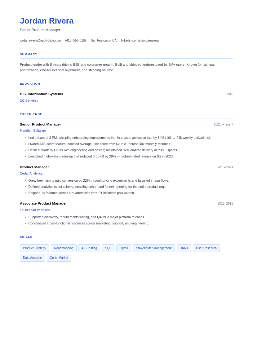 Innsbruck resume template preview